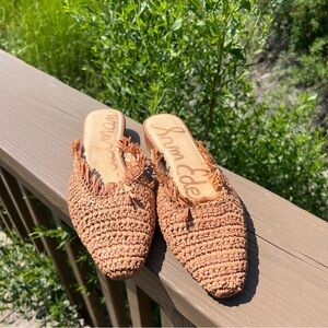 Sam Edelman Reeta Raffia Mule